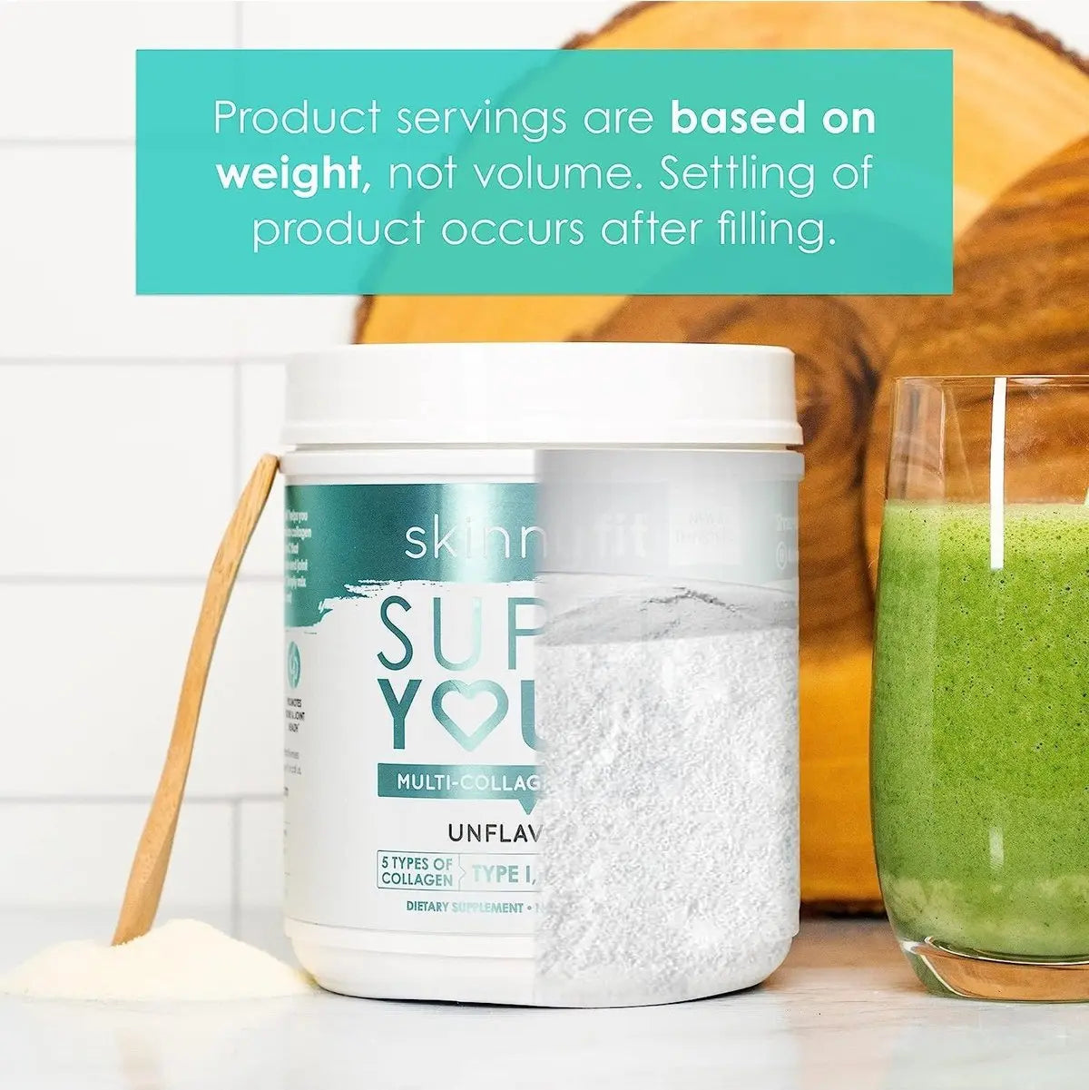 SkinnyFit Super Youth Plus Multi-Collagen Peptides Unflavored Collagen NEW Skinny Fit Skinnyfit
